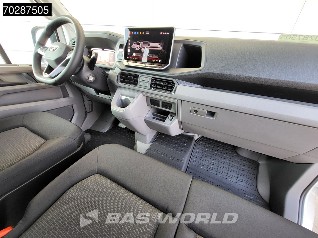 MAN TGE 3.180 Driezijdige Kipper Automaat Dubbel Cabine 2025 Facelift 180PK Trekhaak LED Navi ACC Airco Cruise Euro6 Kipper Tippe Benne Kieper DC Doka Mixto 3m3 Airco Trekhaak Cruise control 12