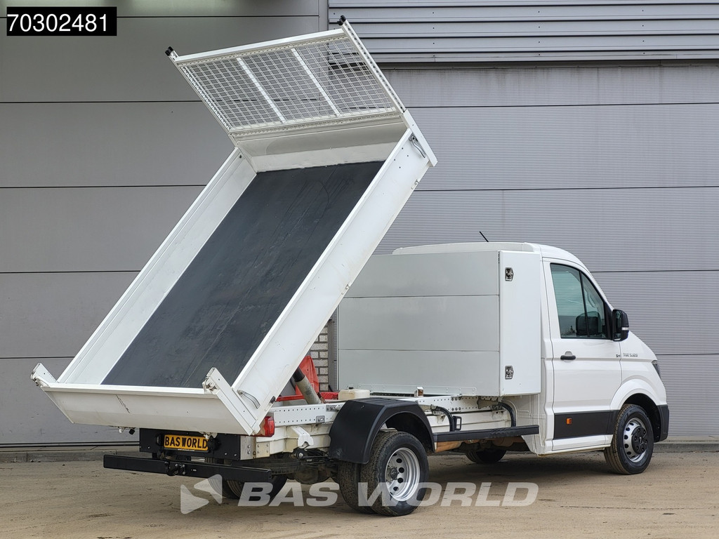 MAN TGE 5.120 Kipper met Kist Dubbellucht 3,5t Trekhaak Navi Airco Cruise Camera Euro6 Tipper Benne Kieper Airco Trekhaak Cruise control 7