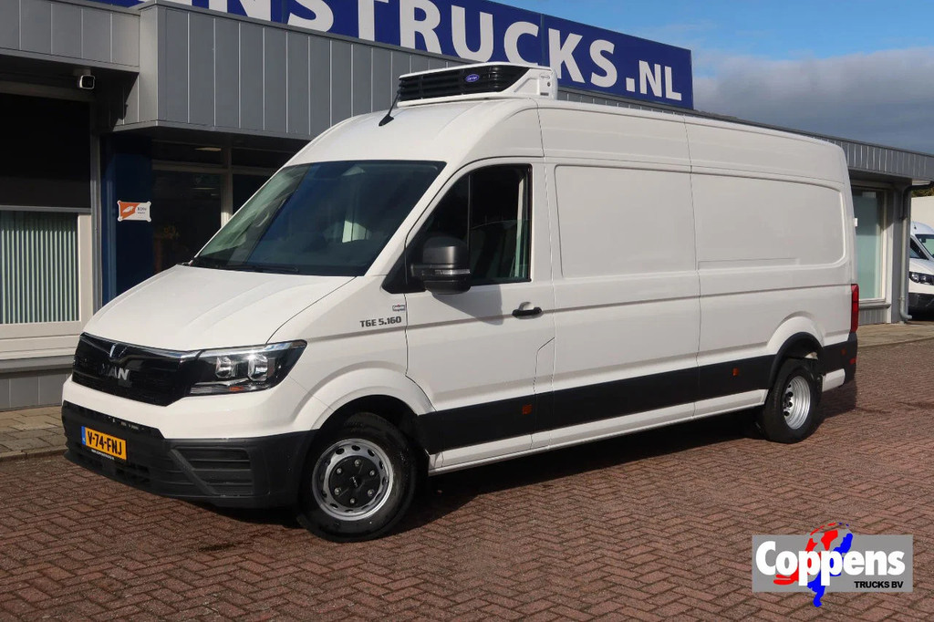 MAN TGE 50.160 Koel/Vries/Verwarmen + nachtaansluiting Carrier Xarios 350 L4/H2 automaat. Dubbel lucht.