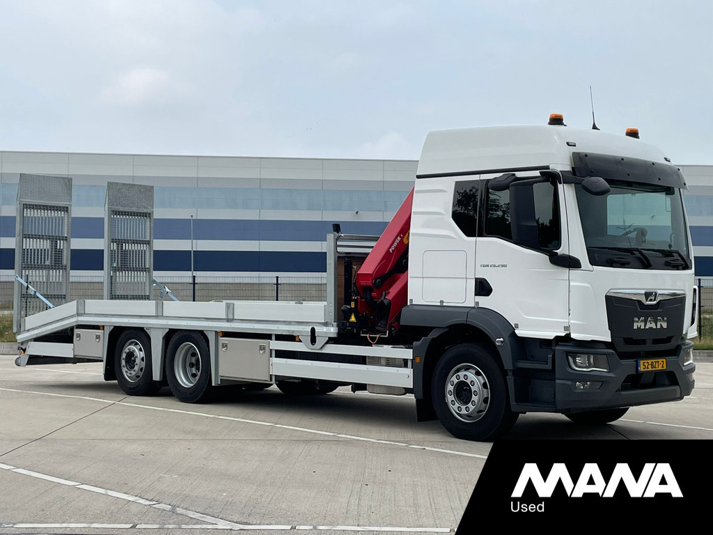 MAN TGM 26.290 Oprijwagen HMF 13.2TM Autolaadkraan Nieuw 2024 registratie Oprijwagen 8