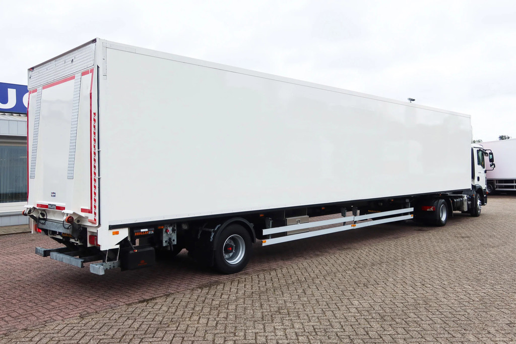 MAN TGM 15.290 Trekker + Heiwo city trailer geisoleerd + klep DHollandia 2000kg 10