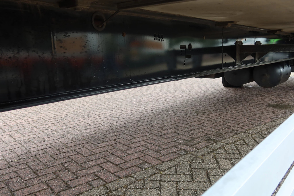 MAN TGM 15.290 Trekker + Heiwo city trailer geisoleerd + klep DHollandia 2000kg 16