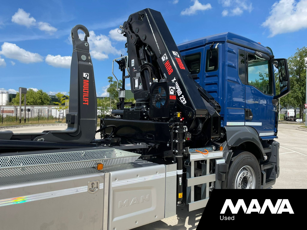 MAN TGS 26.360 6x2/4 Nieuw 2024 registratie! Multilift Haakarm / Hiab Autolaadkraan 15