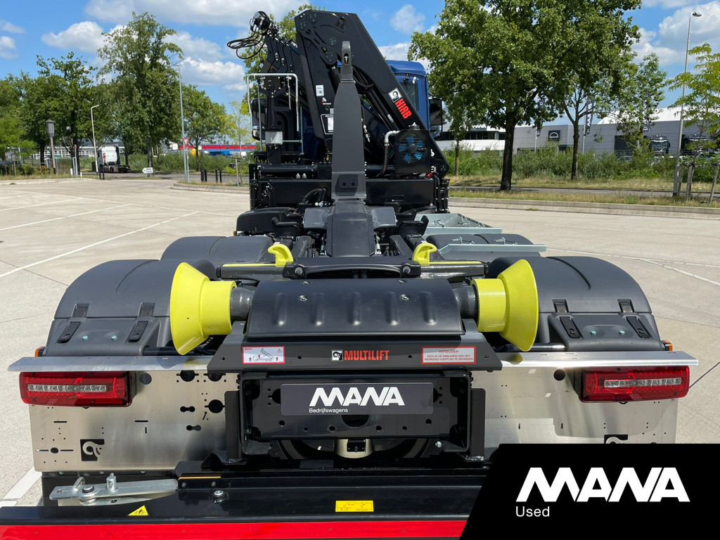 MAN TGS 26.360 6x2/4 Nieuw 2024 registratie! Multilift Haakarm / Hiab Autolaadkraan 9