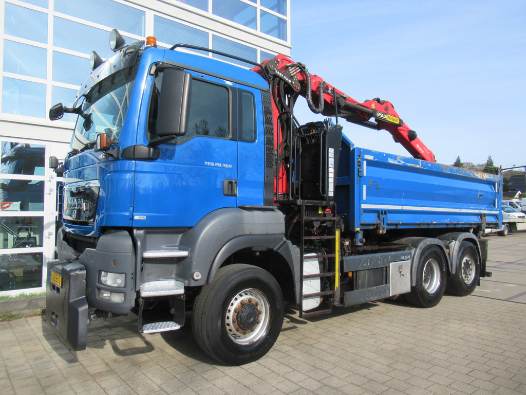 MAN TGS 28.360 6x4-4 EEV + Palfinger 3-Z.S.W. Kipper Tipper 6