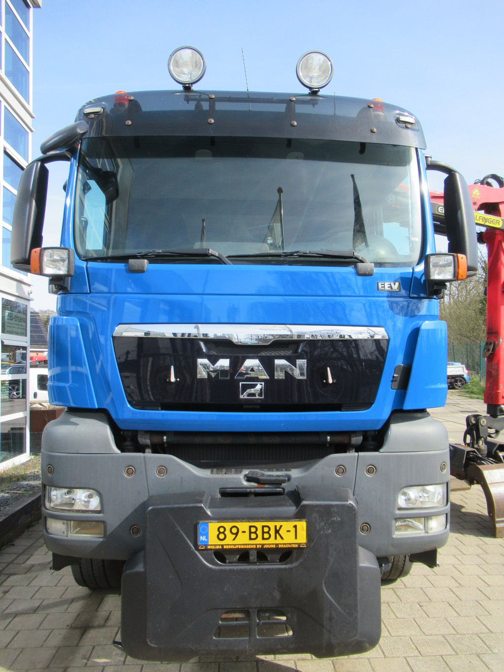 MAN TGS 28.360 6x4-4 EEV + Palfinger 3-Z.S.W. Kipper Tipper 7