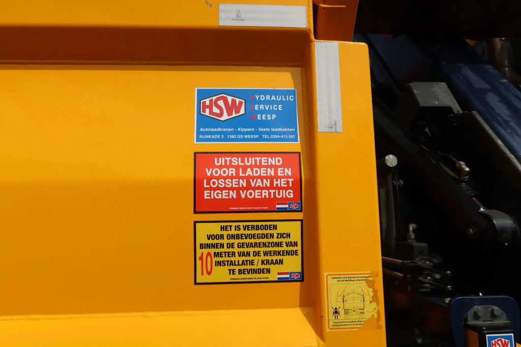 MAN TGS 33.420 2 Zijdige kipper + kraan 6x6 Stuur as 21