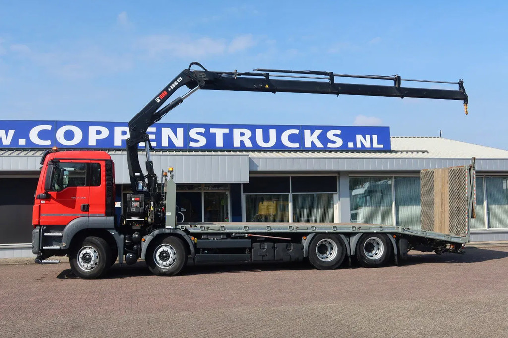 MAN TGS 35.360 8X2 Euro 6 Oprijwagen + HIAB 228 E 3 kraan. Radio grafisch + winch 15
