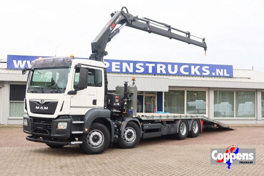 MAN TGS 35.360 Kraanwagen + oprijwagen Hiab 228 E3