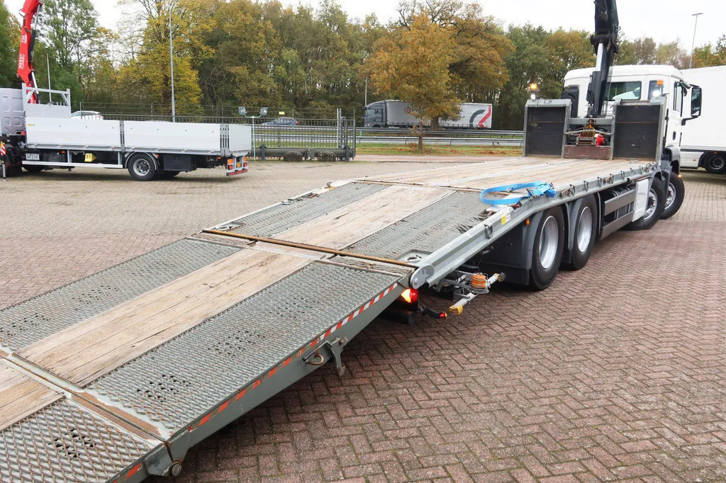 MAN TGS 35.360 Kraanwagen + oprijwagen Hiab 228 E3 12