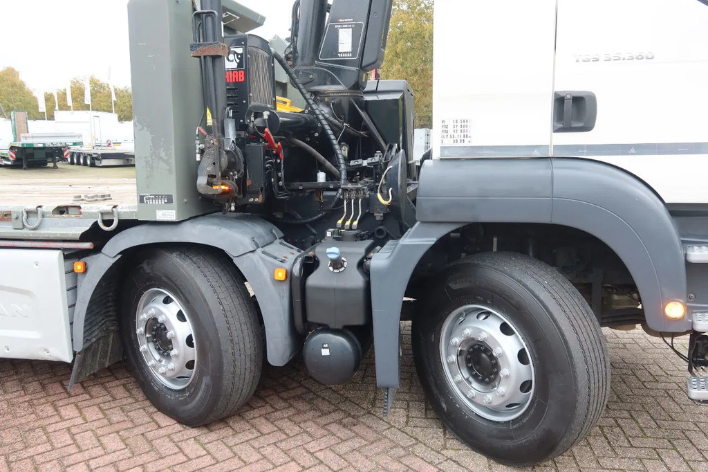 MAN TGS 35.360 Kraanwagen + oprijwagen Hiab 228 E3 20
