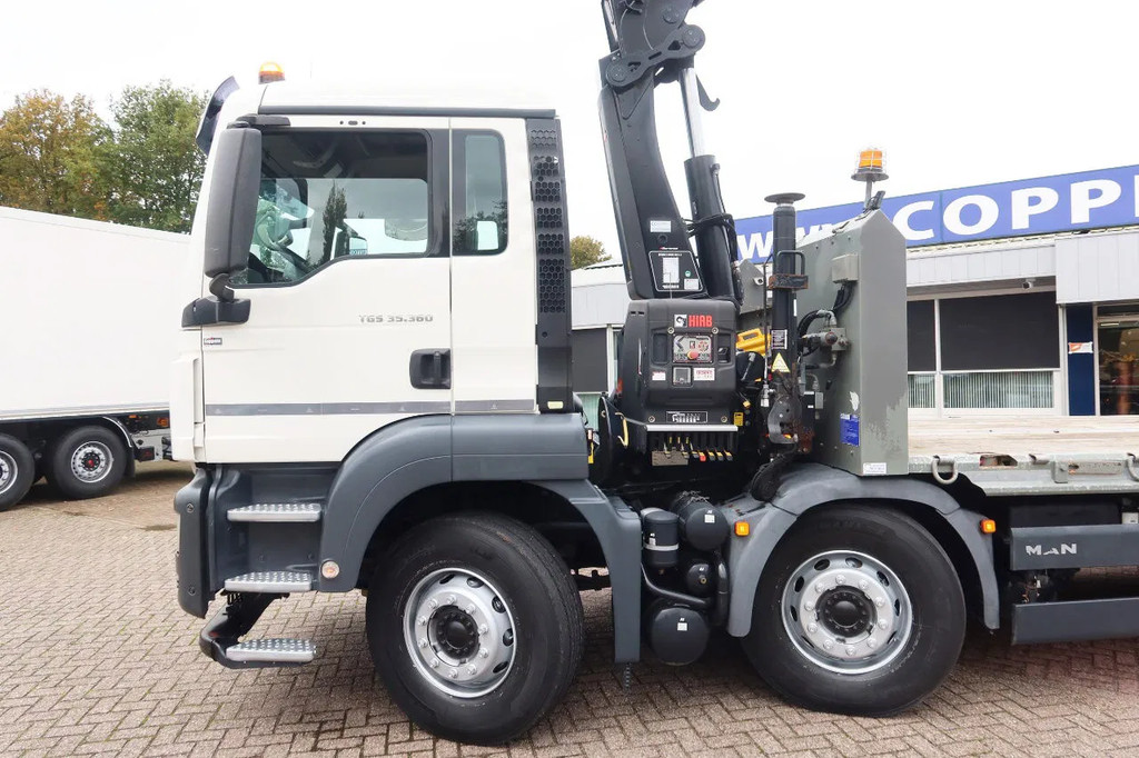 MAN TGS 35.360 Oprijwagen + HIAB 228 E3 Kraan 8x2 14