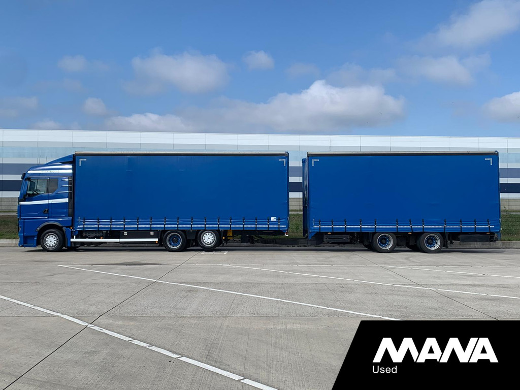 MAN TGX 26.480 6x2-2 LL CH Schuifzeil Combinatie Slaapcabine 94DKM!!!! Stand-Airco/Kachel Koelkast CarPlay 12/24V 20