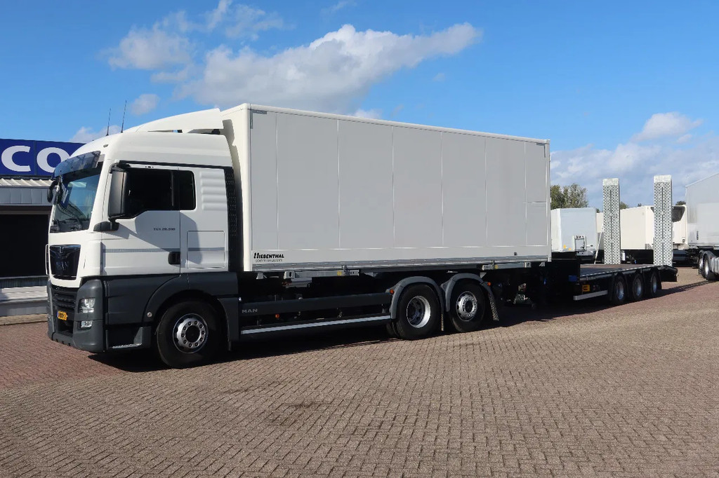 MAN TGX 26.510 DRILLING SE. Drilling/concrete/cement + HIEBENTHAl 3 as aanhanger 2024 7