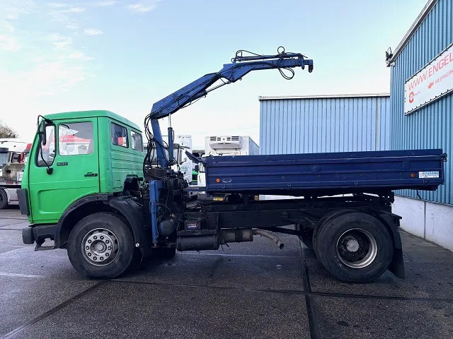 Mercedes-Benz 1617 C 4x2 KIPPER WITH CRANE (6-CILINDER ENGINE / MANUAL GEARBOX / FULL STEEL SUSPENSION) 7