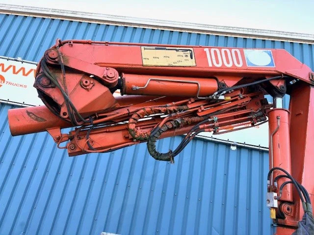 Mercedes-Benz 1922 AK 4x4 V6 WITH ONLY 128.500 KM!! AND HMF 1003K2 CRANE (MANUAL GEARBOX / FULL STEEL SUSPENSION / REDUCTION AXLE / P.T.O. / ETC.) 12