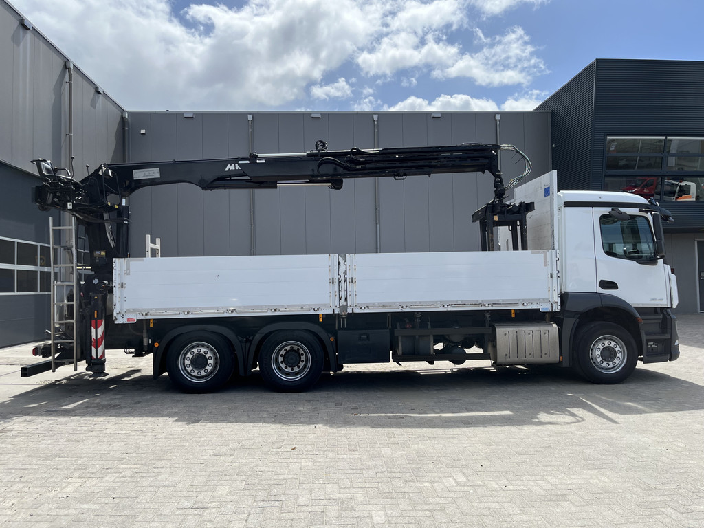 Mercedes-Benz ANTOS 2546 6X2 Bouwstoffenauto / Open laadbak vv KRAAN MKG HLK 221-3 met Stenenklem 8