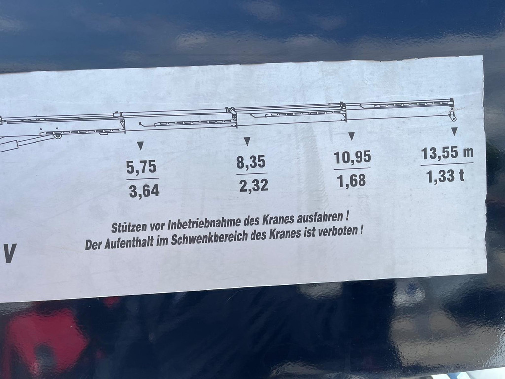 Mercedes-Benz ANTOS 2546 6X2 Bouwstoffenauto / Open laadbak vv KRAAN MKG HLK 221-3 met Stenenklem 9