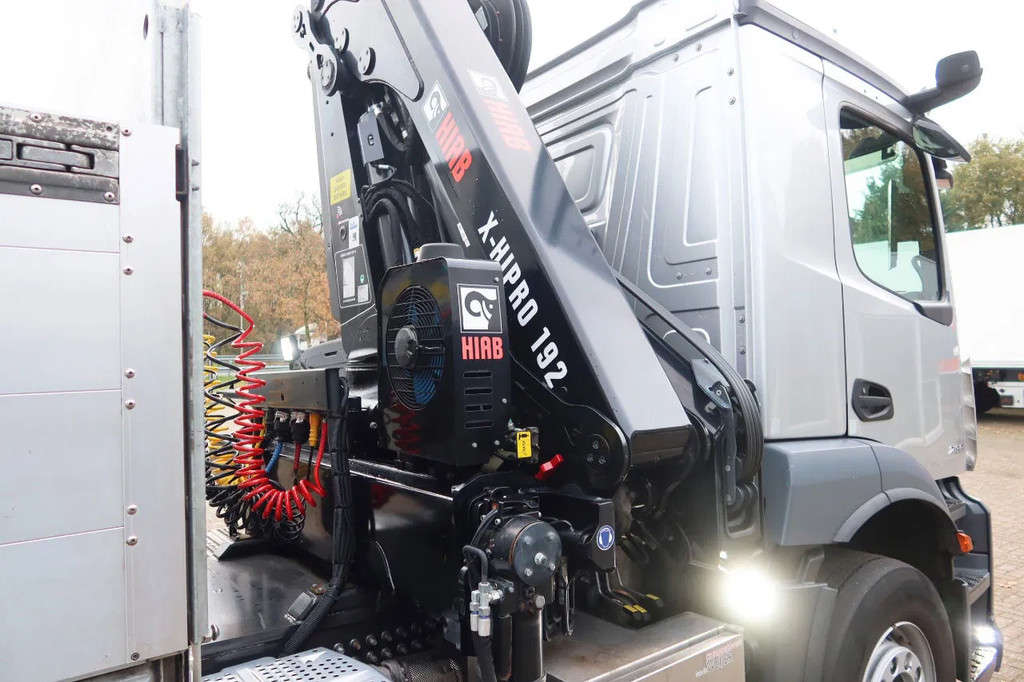 Mercedes-Benz Actros 2133 L Trekker + Hiab Kraan met City Trailer: OT-92-VD 13