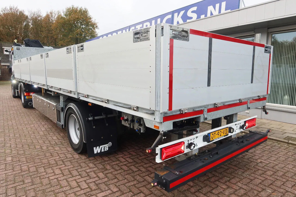 Mercedes-Benz Actros 2133 L Trekker + Hiab Kraan met City Trailer: OT-92-VD 18