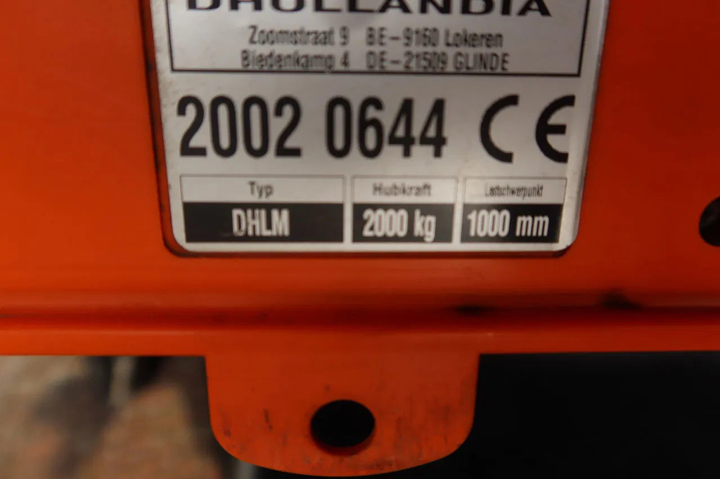 Mercedes-Benz Actros 1830 Bak + Dhollandia klep 2000 KG + rolstops. 11