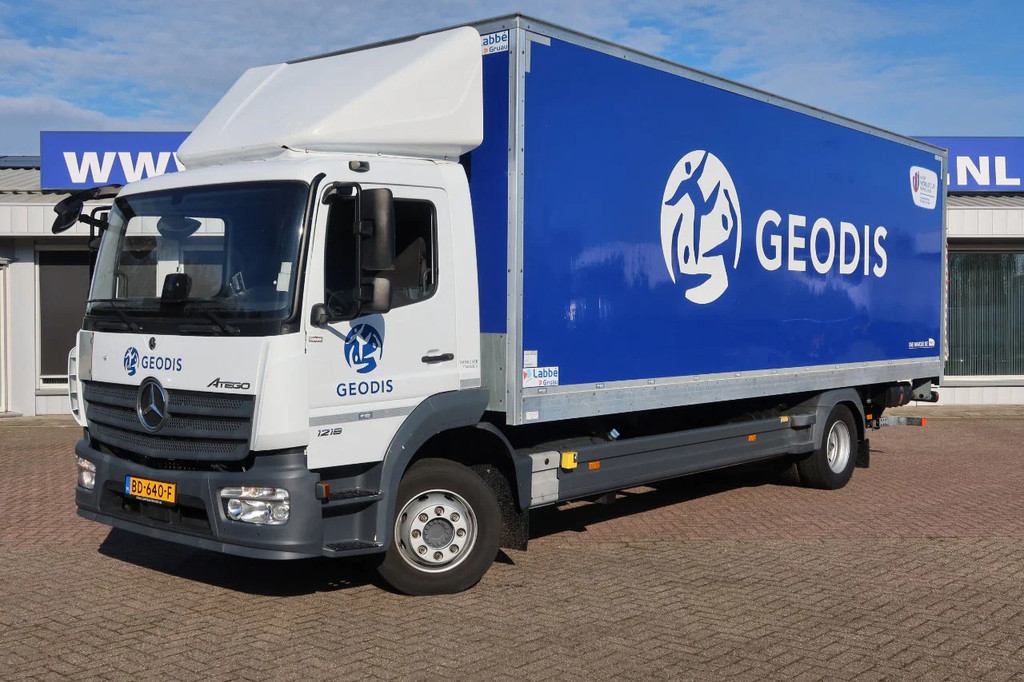 Mercedes-Benz Atego 1218 Bakwagen + Laadklep DHollandia 1500kg 12