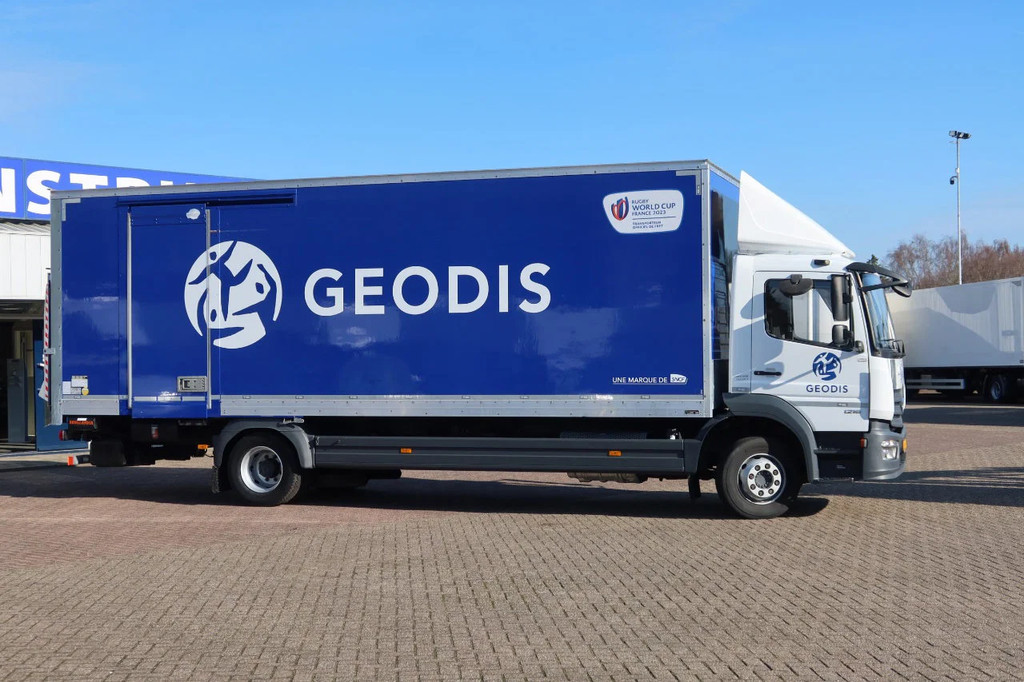Mercedes-Benz Atego 1218 Bakwagen + Laadklep DHollandia 1500kg 14