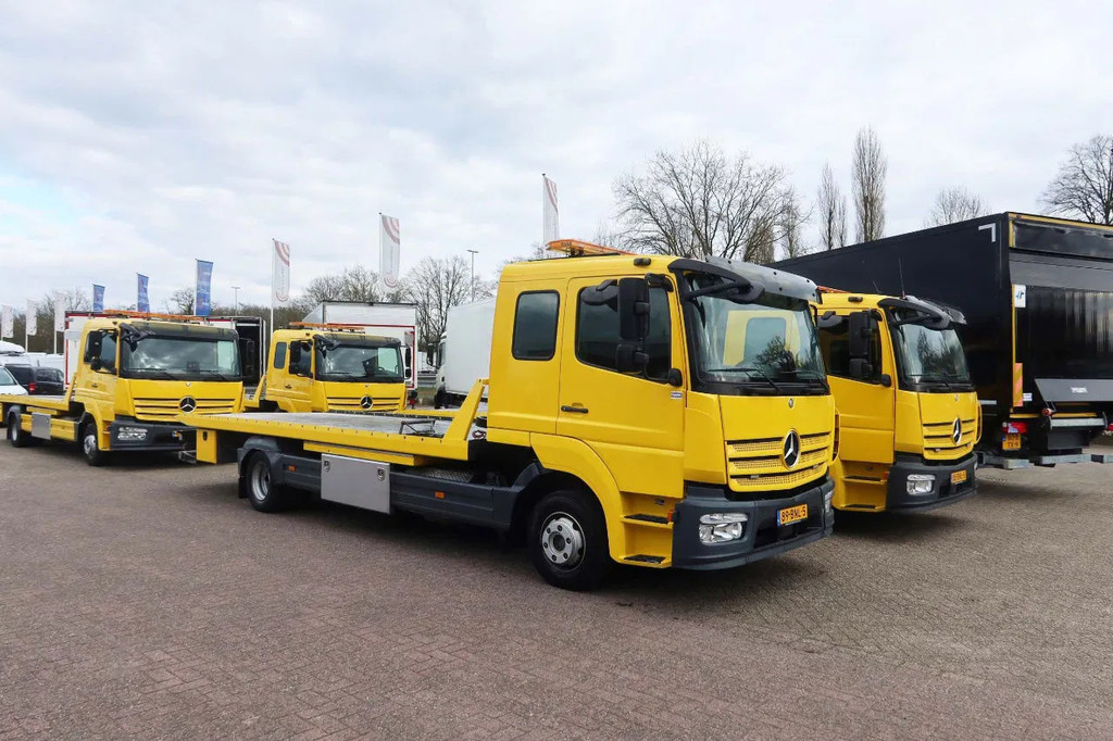 Mercedes-Benz Atego 1221 L Takel wagen 6 Persoons euro 6 20