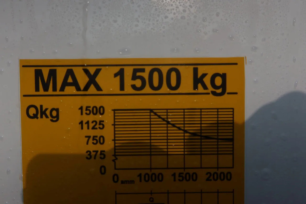 Mercedes-Benz Atego 818 818 L Bak+ Klep 1500 kg. Geisoleerd dak 17