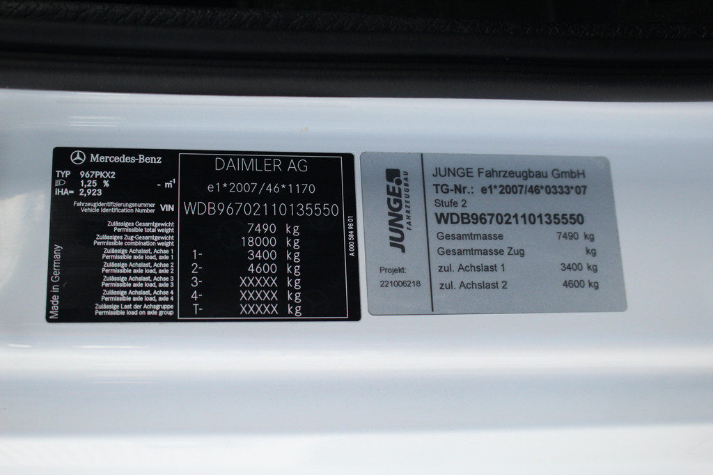 Mercedes-Benz Atego 818 Euro6 Bakwagen 180pk | Automaat | Luchtvering | Gev. Stoel | Lage Km | Lease 360,- p/m 14