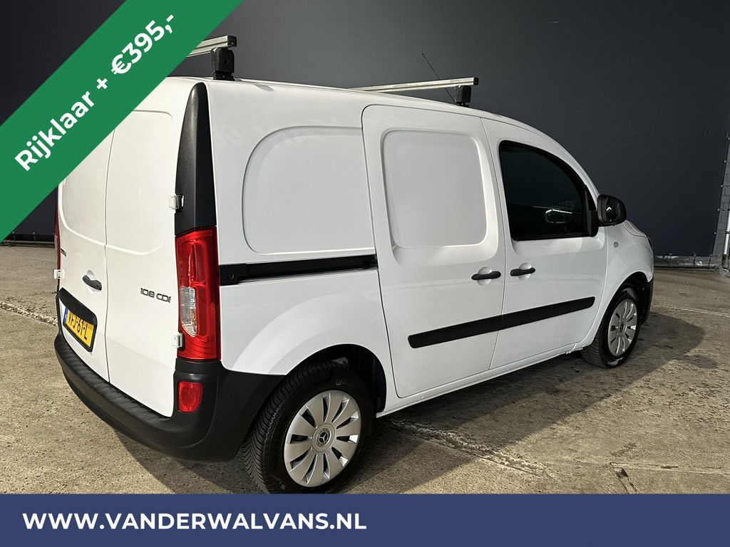 Mercedes-Benz Citan 108 CDI L1H1 Euro6 *Rijklaar Direct Rijden* Airco | Cruisecontrol | Dakdragers Zijdeur 9