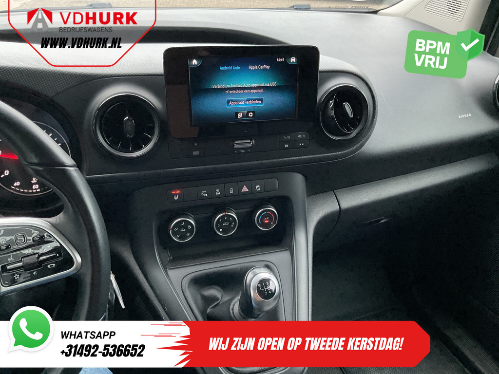 Mercedes-Benz Citan 110 CDI 3 Pers./ Carplay/ Stoelverw./ PDC/ Cruise/ Airco/ Trekhaak 11