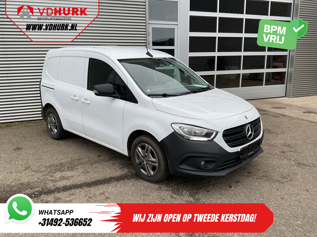 Mercedes-Benz Citan 110 CDI 3 Pers./ Carplay/ Stoelverw./ PDC/ Cruise/ Airco/ Trekhaak innemen controleren 23-12
