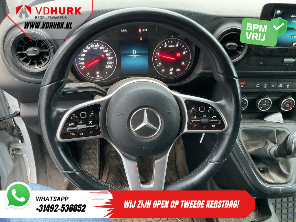 Mercedes-Benz Citan 110 CDI 3 Pers./ Carplay/ Stoelverw./ PDC/ Cruise/ Airco/ Trekhaak innemen controleren 23-12 10