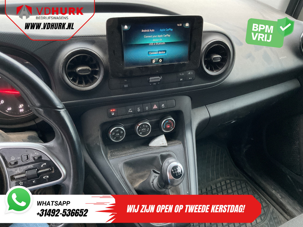 Mercedes-Benz Citan 110 CDI 3 Pers./ Carplay/ Stoelverw./ PDC/ Cruise/ Airco/ Trekhaak innemen controleren 23-12 11