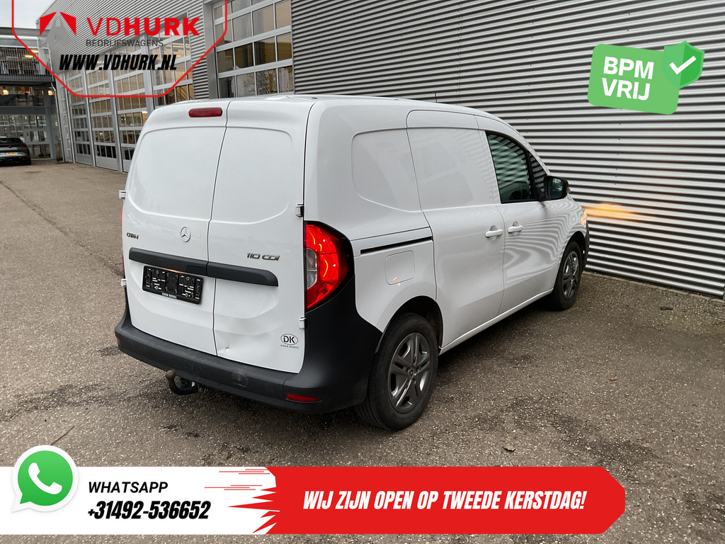 Mercedes-Benz Citan 110 CDI 3 Pers./ Carplay/ Stoelverw./ PDC/ Cruise/ Airco/ Trekhaak innemen controleren 23-12 12