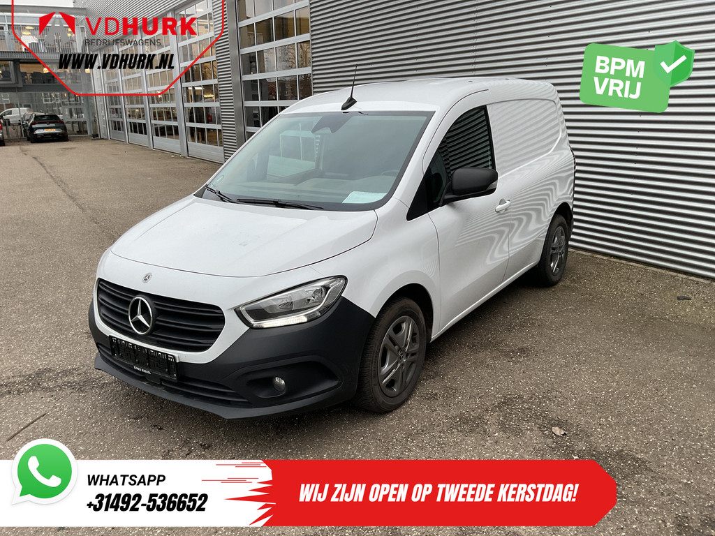 Mercedes-Benz Citan 110 CDI 3 Pers./ Carplay/ Stoelverw./ PDC/ Cruise/ Airco/ Trekhaak innemen controleren 23-12 7