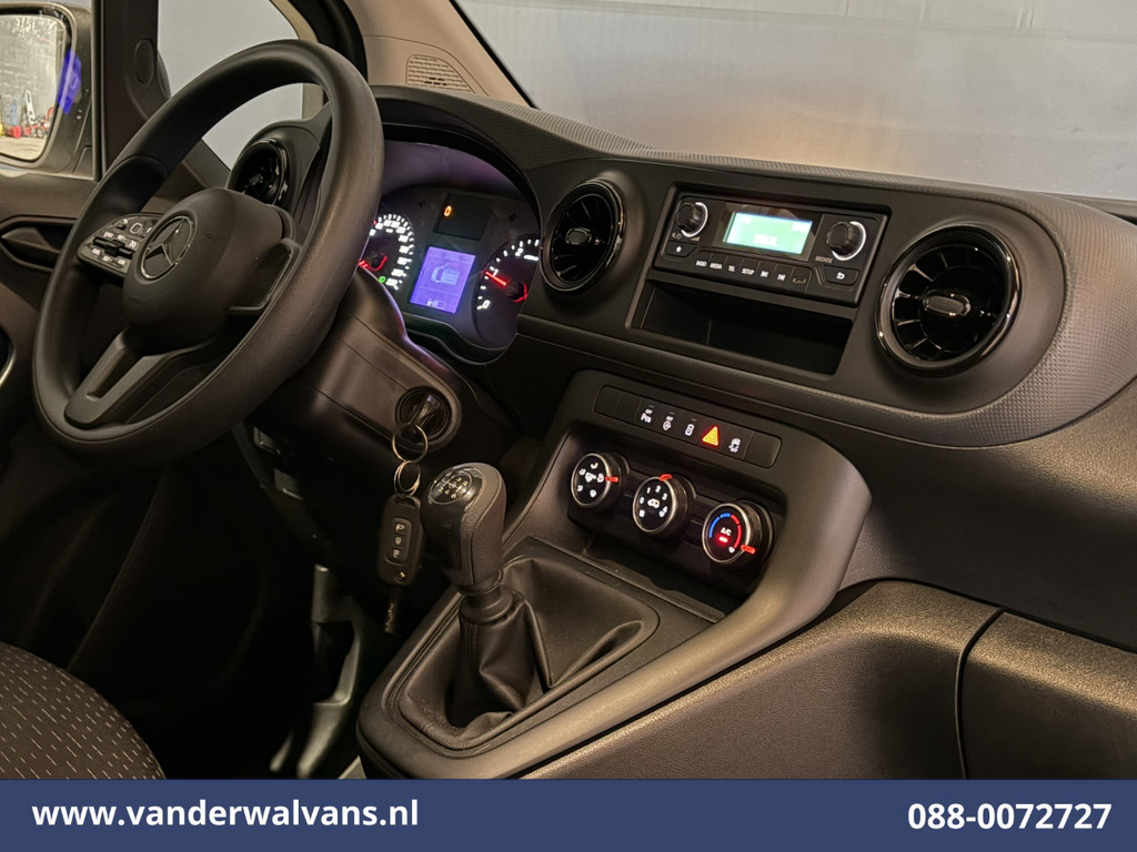 Mercedes-Benz Citan 110 CDI 96pk L1H1 Euro6 Airco | Cruisecontrol | LED | Zijdeur Parkeersensoren, 1500kg trekvermogen 16