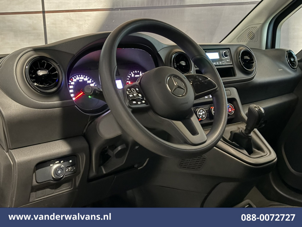 Mercedes-Benz Citan 110 CDI 96pk L1H1 Euro6 Airco | Cruisecontrol | LED | Zijdeur Parkeersensoren, 1500kg trekvermogen 16