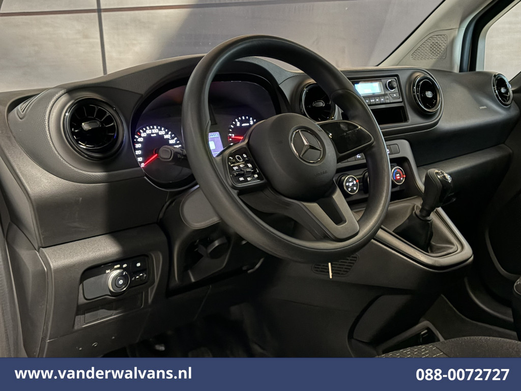 Mercedes-Benz Citan 110 CDI 96pk L1H1 Euro6 Airco | Cruisecontrol | LED | Zijdeur Parkeersensoren, 1500kg trekvermogen 17