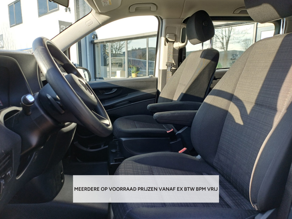 Mercedes-Benz EVito Tourer PRO L3 35Kwh AIRCO/9PERSONEN/ZERO EMISSIEZONE/MEERDERE OP VOORRAAD !!!OPSTELLING 2-2-2-3 11
