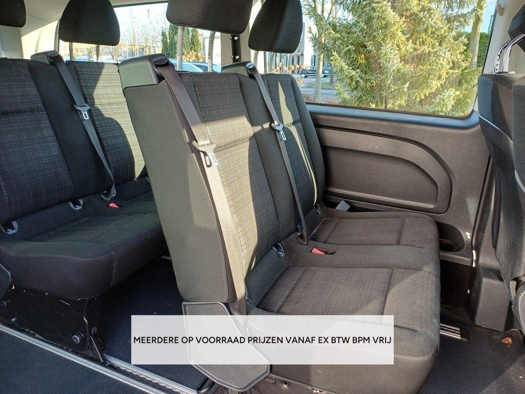 Mercedes-Benz EVito Tourer PRO L3 35Kwh AIRCO/9PERSONEN/ZERO EMISSIEZONE/MEERDERE OP VOORRAAD !!!OPSTELLING 2-2-2-3 13