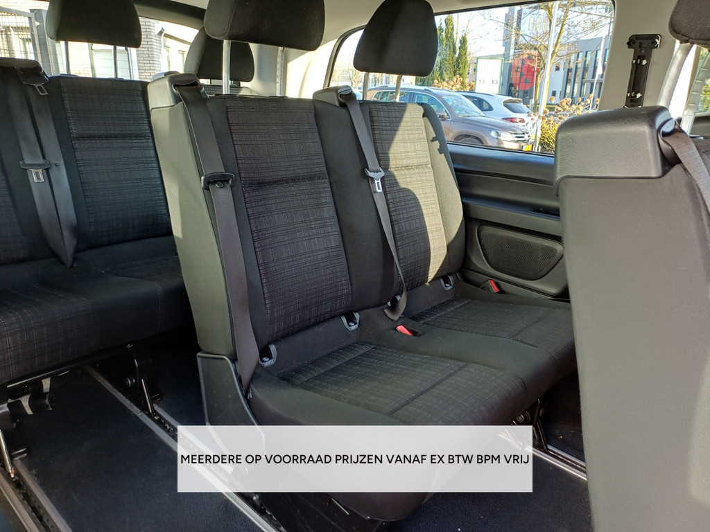 Mercedes-Benz EVito Tourer PRO L3 35Kwh AIRCO/9PERSONEN/ZERO EMISSIEZONE/MEERDERE OP VOORRAAD !!!OPSTELLING 2-2-2-3 14