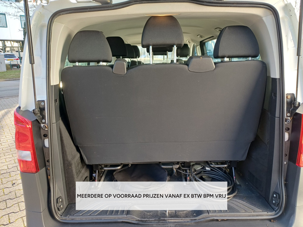 Mercedes-Benz EVito Tourer PRO L3 35Kwh AIRCO/9PERSONEN/ZERO EMISSIEZONE/MEERDERE OP VOORRAAD !!!OPSTELLING 2-2-2-3 16