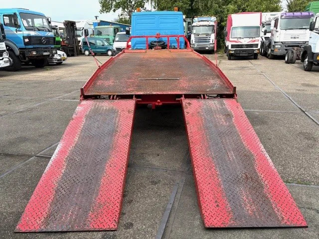Mercedes-Benz LK 814 RECOVERY TRUCK / CAR-MACHINE TRANSPORTER (6-CILINDER / MANUAL GEARBOX / FULL STEEL SUSPENSION / WINCH / HYDRAULIC RAMPS) 7