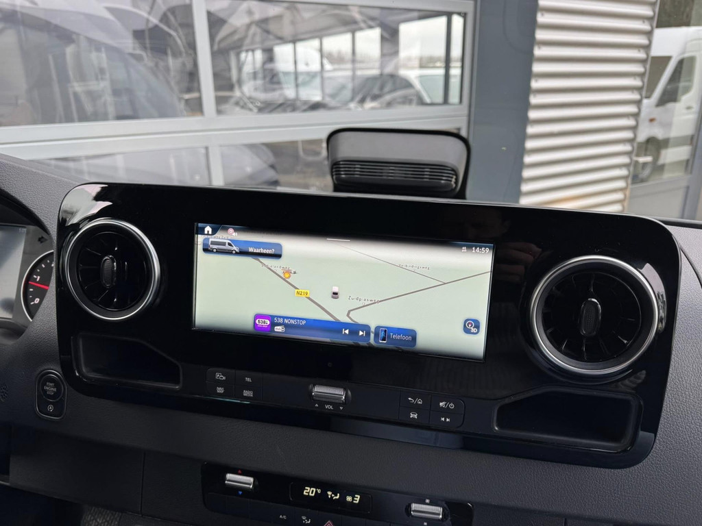 Mercedes-Benz SPRINTER 317cdi, Automaat, MBUX, Glasresteel, Glaswagen, Lansing, Glasauto. 11