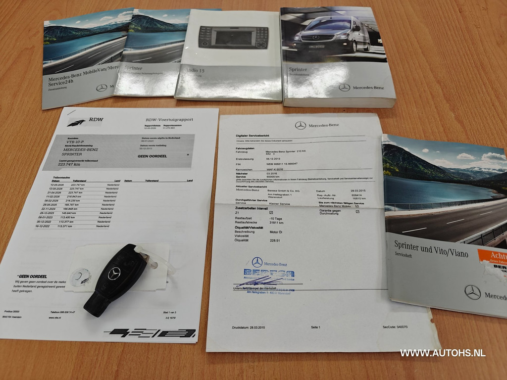 Mercedes-Benz Sprinter 2.2 CDI , Apk Feb. 2027 , Camera , 3 persoons , leuke werkbus. 20