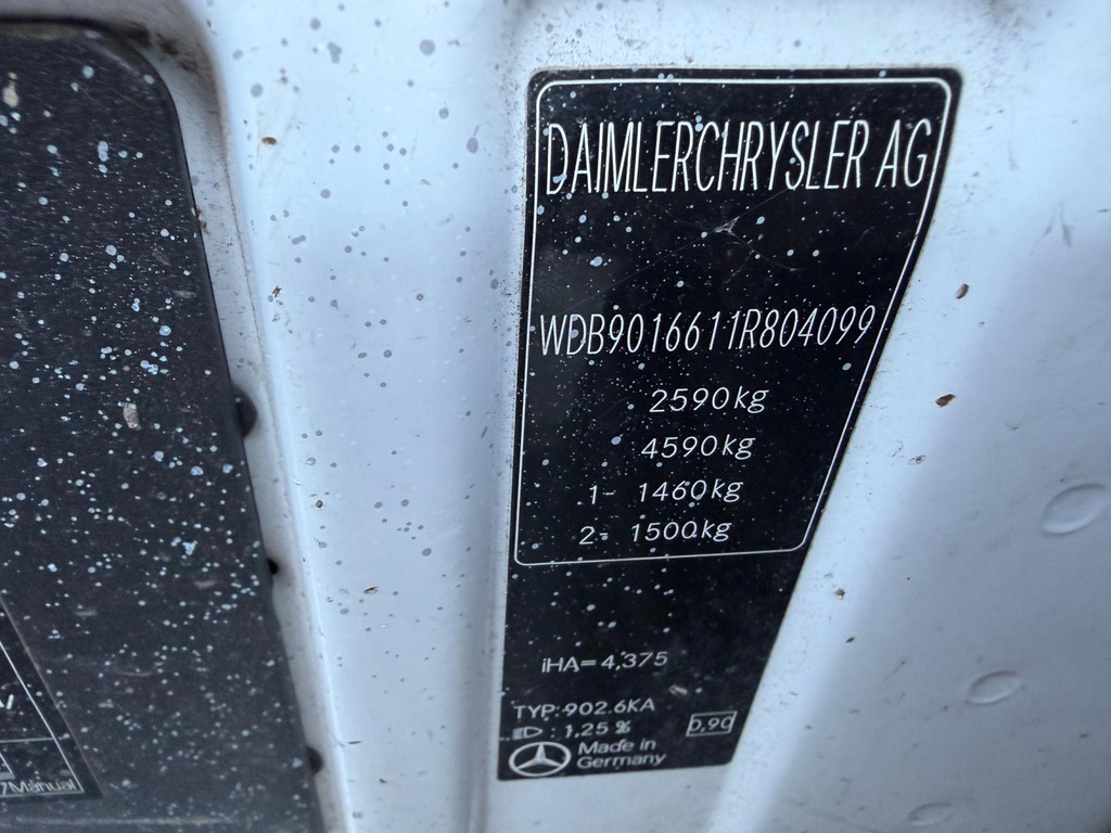 Mercedes-Benz Sprinter 208CDI,60kw/82pk,6-2005,179.698km 10