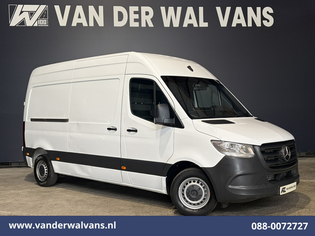 Mercedes-Benz Sprinter 211 CDI 115pk L2H2 Euro6 Airco | Trekhaak | Bijrijdersbank bluetooth telefoonvoorbereiding