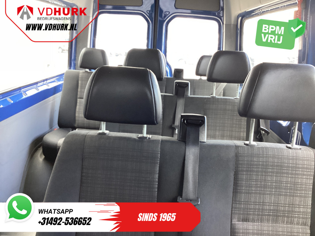 Mercedes-Benz Sprinter 213 2.2 CDI Aut. L2H2 9 Persoons EXPORT Incl. BTW&BPM EUR13.915,- Airco/ PDC/ Sidebars/ Rearbar 11